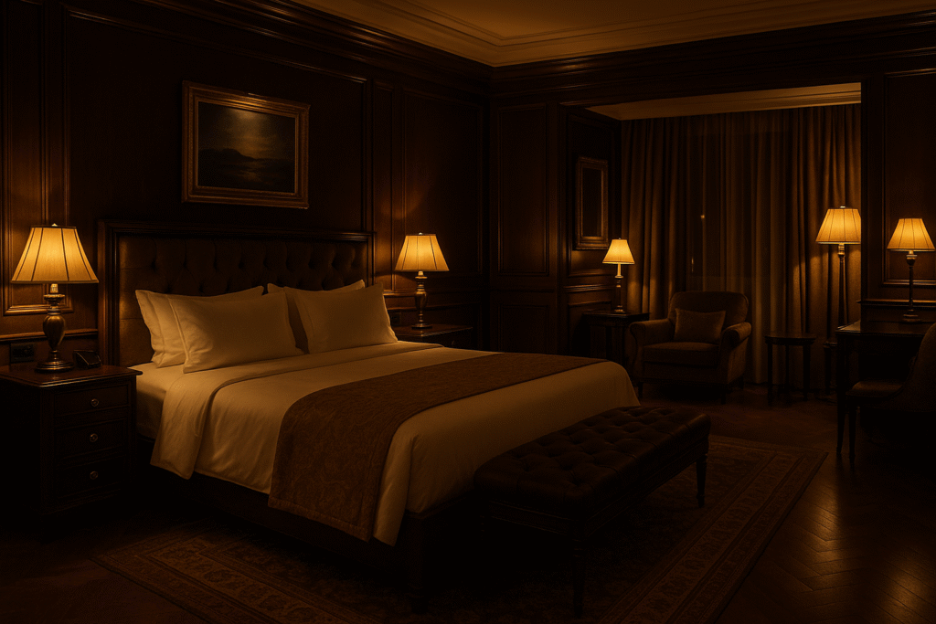 Suite-Real-Mallorca-–-Ambiente-noturno-elegante